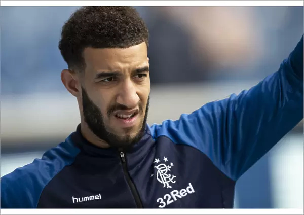 Rangers Connor Goldson Gears Up for Rangers v St Johnstone at Ibrox Stadium