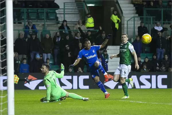 Morelos Thwarted Goal: Hibernian vs Rangers in Scottish Premiership
