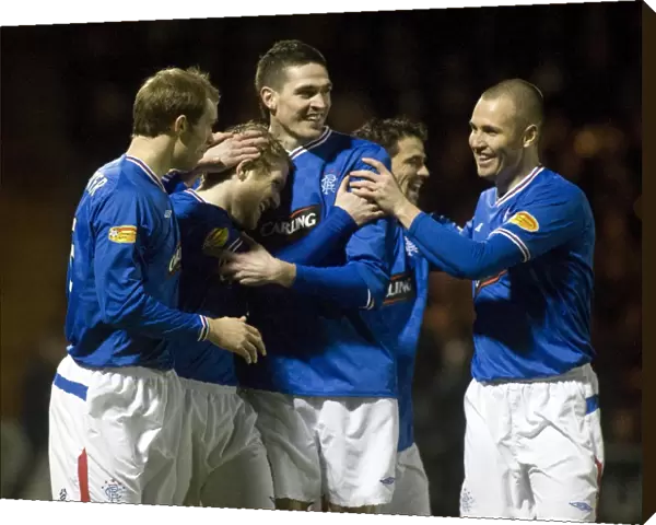 Rangers Steven Davis: Delighted with the Opening Goal Against St Mirren in the Clydesdale Bank Premier League (2-0)