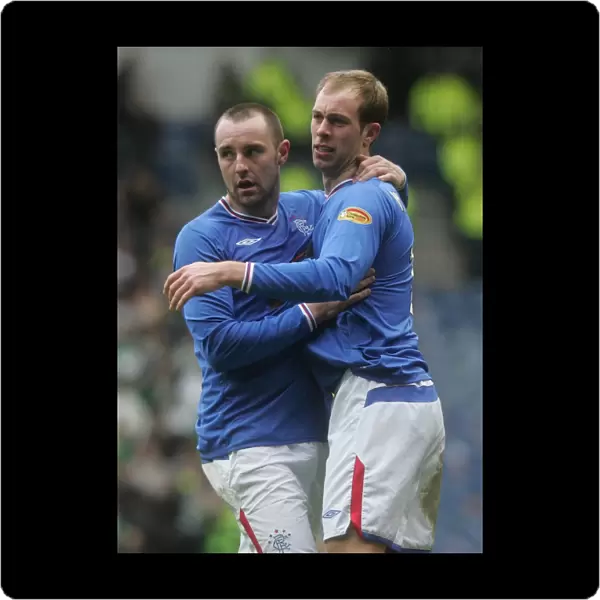 Rangers vs Celtic: Kris Boyd, Steven Whittaker and Maurice Edu's Celebrated Goal (1-0 Lead)