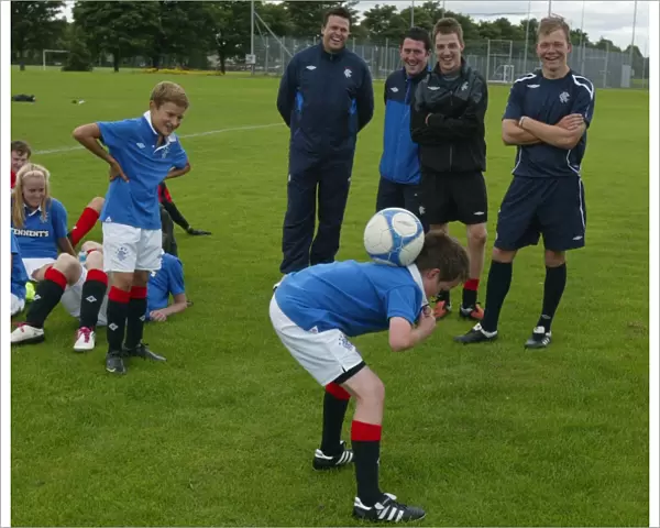 Young Rangers: Shining Stars of the 2010 Summer Residential Football Camp