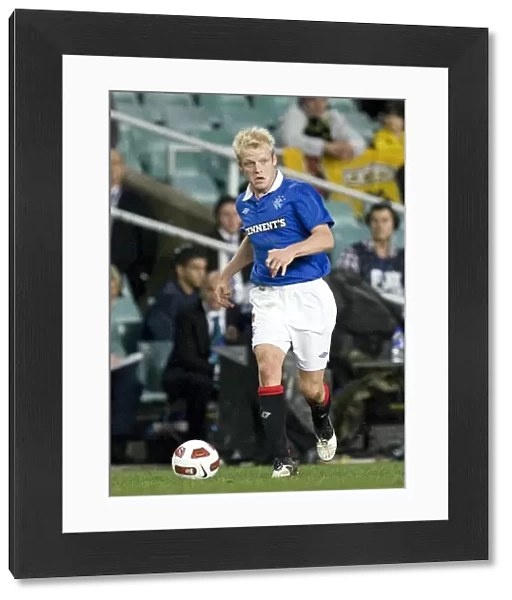 Rangers Steven Naismith in Action Against AEK Athens at Sydney Festival of Football 2010