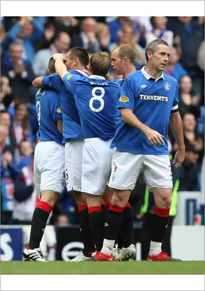 Rangers: Kenny Miller's Euphoric Moment as He Scores the Winning Goal Against St. Johnstone (2-1) at Ibrox