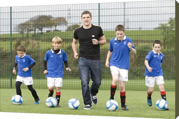 Rangers FC: Kyle Hutton's Training Session at East Kilbride Rangers Soccer School (October 10)