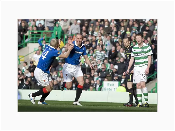 Kenny Miller's Euphoric Moment: Rangers 3-1 Comeback Against Celtic in the Scottish Premier League