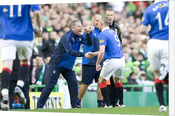 Triumphant Double: Rangers Kenny Miller Scores Twice in Epic 3-1 Victory over Celtic