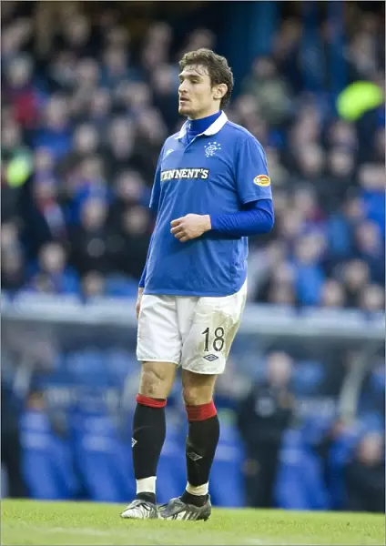 Rangers Nikica Jelavic Scores Hat-trick in Impressive 6-0 Win over Motherwell at Ibrox Stadium - Clydesdale Bank Scottish Premier League