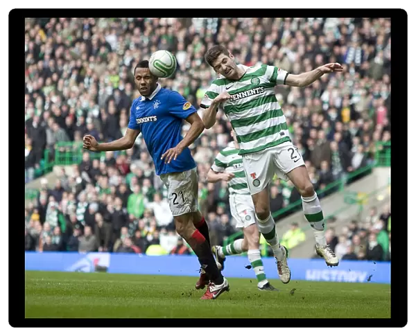 Head-to-Head: Bartley vs. Mulgrew - A Battle of Heading Skills in Celtic's 3-0 Victory over Rangers