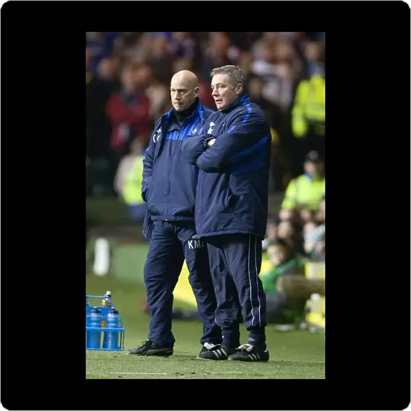 Ally McCoist and Kenny McDowall Witness Celtic's Scottish Cup Lead Over Rangers (1-0)