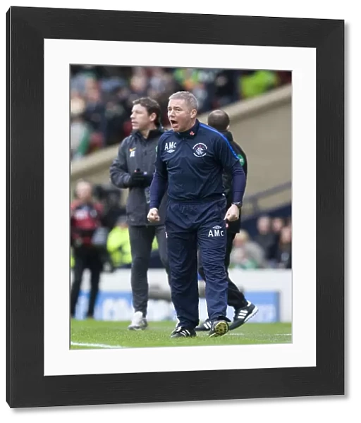 Rangers FC with Ally McCoist: Celebrating Co-operative Cup Victory over Celtic at Hampden Stadium (2011)
