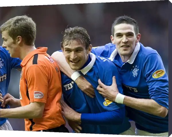 Rangers Jelavic and Lafferty in Glory: 2-0 Over Dundee United at Ibrox