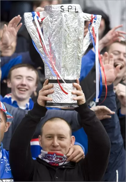 Rangers FC: Thrilled Fans at Rugby Park Anticipating 2010-11 Clydesdale Bank Scottish Premier League Kick-off