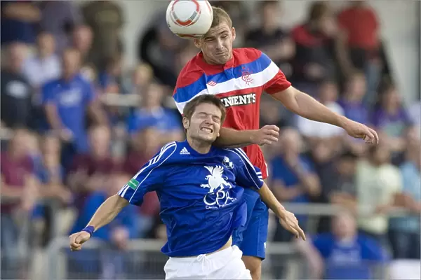 Rangers vs. Lotte: A Goal-Line Battle - Kyle Hutton vs. Viktor Maier (1-0 in Favor of Lotte)