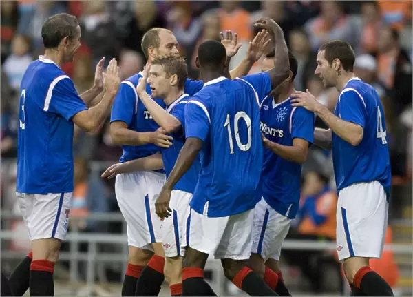 Rangers Steven Davis Euphoria: 2-0 Goal vs. Blackpool (Pre-Season Friendly)