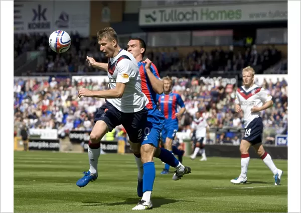 Rangers Dorin Goian Fouled by Tom Aldred: Dramatic Penalty Decision (2-0) in Inverness Caledonian Thistle vs Rangers