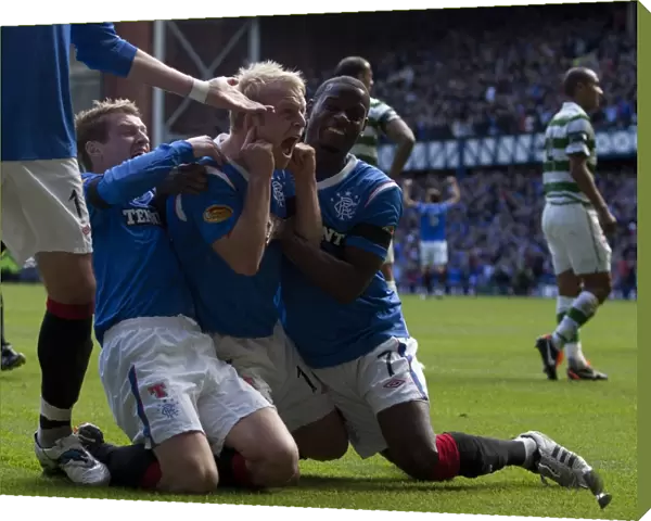 Rangers Triumph: Naismith, Davis, and Edu in Glory: 4-2 Victory over Celtic
