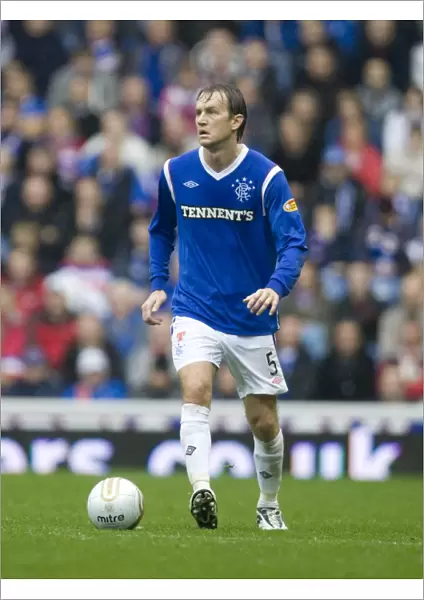 Sasa Papac Scores the Thrilling Winner for Rangers at Ibrox Stadium - Clydesdale Bank Scottish Premier League