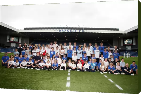 Rangers Football Club: Celebrating Nine-in-a-Row - Rangers Select vs Scottish League Select at Ibrox
