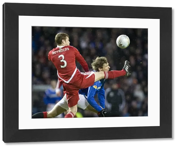 A Clash of Titans: Jelavic vs Reynolds Delivers a Dramatic 1-1 Draw at Ibrox Stadium - Rangers vs Aberdeen