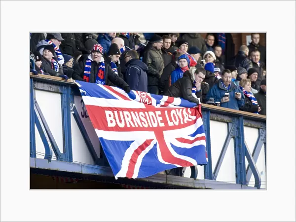 Unwavering Rangers Faith: A Sea of Flags Amidst a 1-0 Defeat at Ibrox Stadium