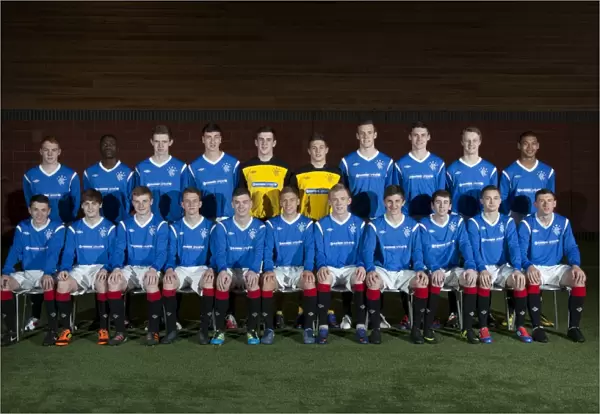 Soccer - Rangers U17s Team Shot - Murray Park