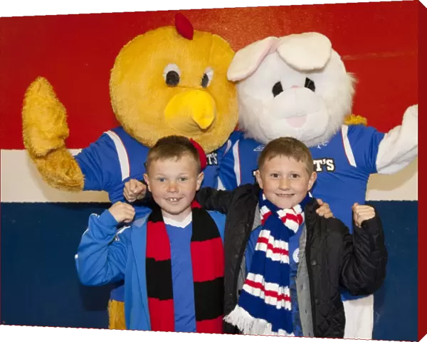 Rangers Football Club: Family Fun at Murray Park - Celebrating a 3-1 Victory Over St. Mirren
