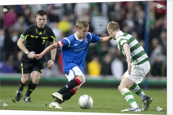 A Clash of Talents: Rangers U17s vs Celtic U17s - Intense Rivalry: Andy Murdoch vs Celtic, Glasgow Cup Final at Ibrox Stadium (2012)