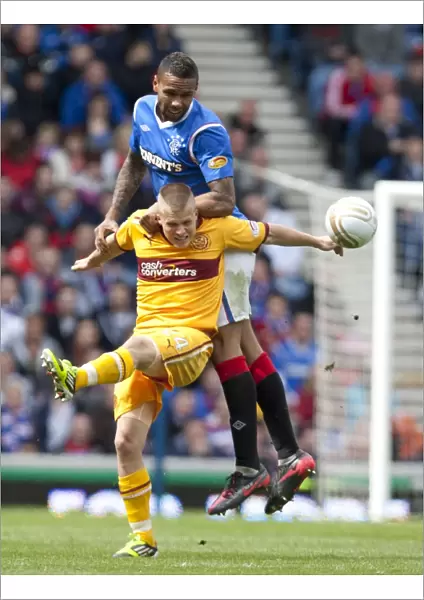 A Battle at Ibrox: Kyle Bartley vs. Nicky Law - Scoreless Draw in the Scottish Premier League