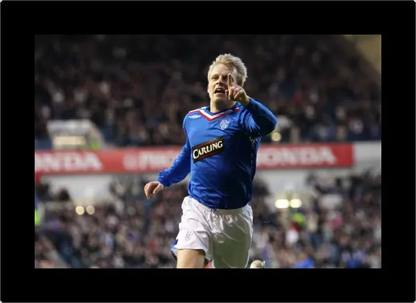 Naismith's Decisive Strike: Rangers 2-0 Falkirk in the Clydesdale Bank Premier League at Ibrox