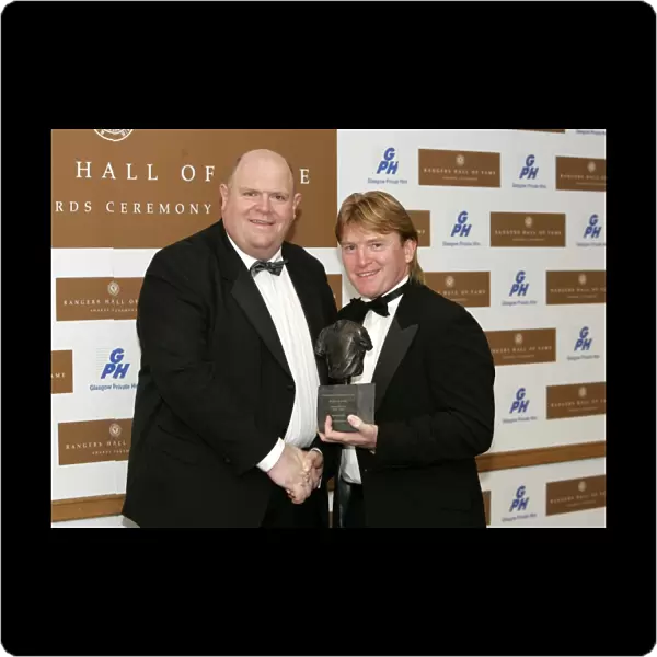 Stuart McCall Inducted into Rangers Football Club Hall of Fame (2008) at Hilton Hotel, Glasgow