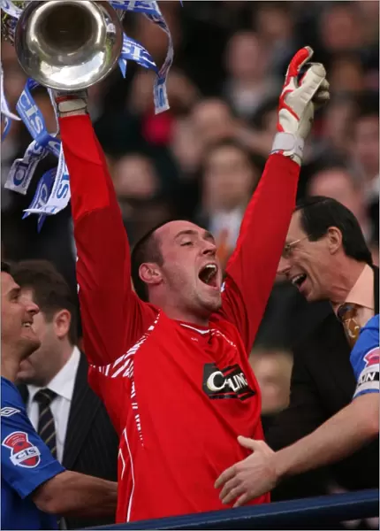 Rangers FC: Allan McGregor Lifts the CIS Cup Triumph at Hampden Park (2008)