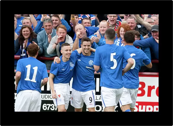 Rangers Andy Little: Relishing His Game-Winning Goal Against Brechin City in the Ramsden Cup (1-2)