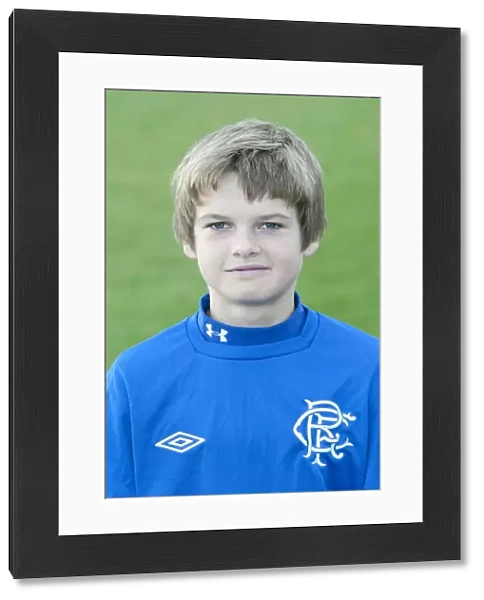 Rangers Youths: Euan McMillan and Focused U14 Team at Murray Park