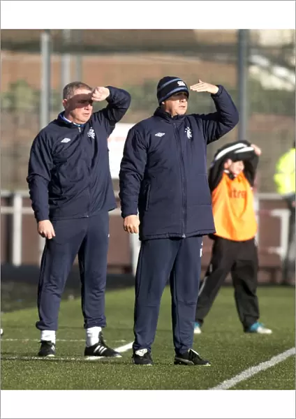 Ally McCoist and Kenny McDowell Witness Rangers 6-2 Thrashing of East Stirlingshire at Ochilview Park