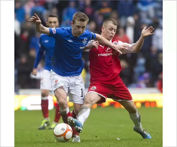 Rangers vs Stirling Albion: A Football Battle at Ibrox Stadium - Robbie Crawford Stands Firm (Scottish Third Division, 0-0)