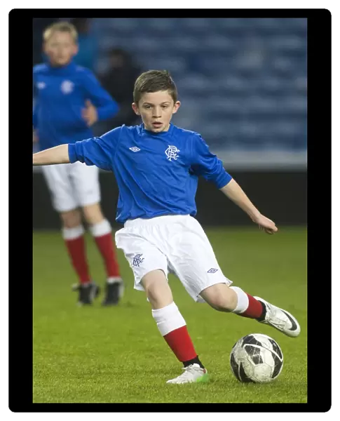 Half Time at Ibrox: Young Rangers Soccer Stars Shine Bright (2-0 vs Linfield)