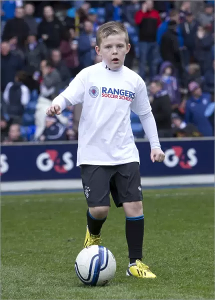 Half-Time Entertainment: Exciting Kids Performance at Ibrox, Rangers Soccer School