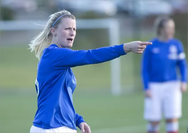 Intense Battle: Jill Paterson's Showdown in the Scottish Women's Premier League - Rangers vs. Hibernian