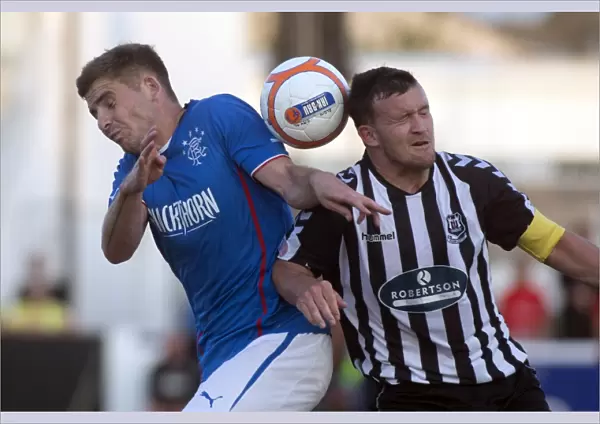 Rangers Kyle Hutton Scores the Thrilling Winning Goal Against Elgin City in Pre-Season Friendly