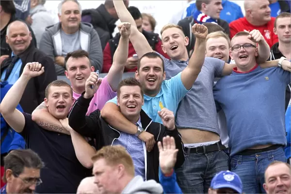 Forfar Athletic Stuns Rangers: Unwavering Fans Support Amidst a Tight 2-1 League Cup Battle