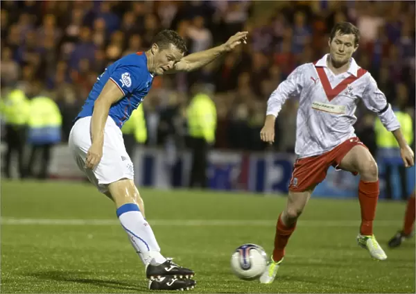 Rangers Jon Daly Doubles Up: 6-0 Thrashing of Airdrieonians in Scottish League One at Excelsior Stadium