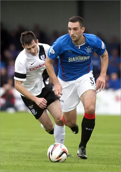 Rangers Lee Wallace in Action: Ayr United 0-2 Rangers (SPFL League 1, Somerset Park)