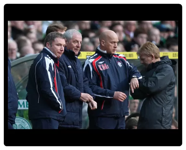 Ally McCoist and Walter Smith Lead Rangers in a 2-1 Battle Against Celtic at Celtic Park