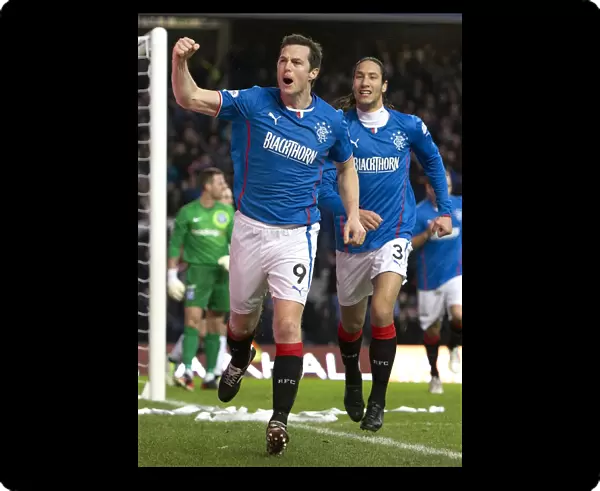Rangers Football Club: Jon Daly's Thrilling Goal and Emotional Celebration at the 2003 Scottish Cup Final, Ibrox Stadium (Scottish Cup Victory)