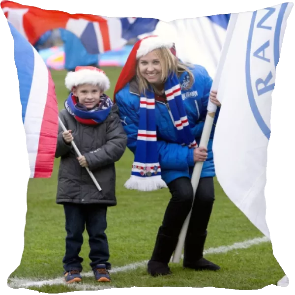 Rangers Football Club: Scottish League One - Tribute to 2003 Scottish Cup Victory: Flag Bearers Honoring Champions