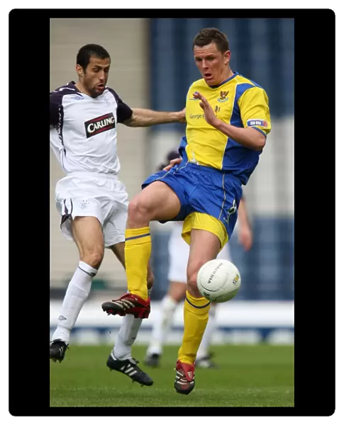 Thrilling Scottish Cup Semi-Final Showdown: Rangers vs St. Johnstone (2007-2008) - Penalty Shootout Climax: Hemdani vs Hardie (4-3)