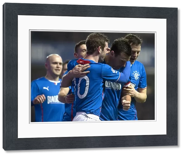 Rangers Football Club: Lee McCulloch's Double Goal and Euphoric Team Celebration - Scottish Cup Victory (2003) at Ibrox Stadium
