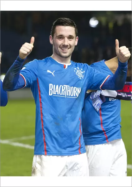 Nicky Clark's Title-Clinching Goal: Rangers FC Wins Scottish League One at Ibrox Stadium