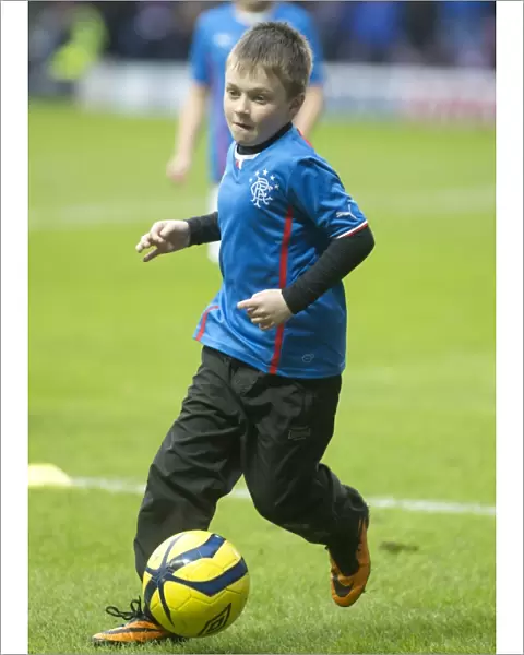 Rangers Football Club: Nurturing Young Soccer Talents at Ibrox Stadium - Scottish Cup Champions Half Time Show, 2003