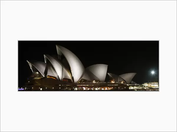 The Sydney Opera House is seen in Central Sydney